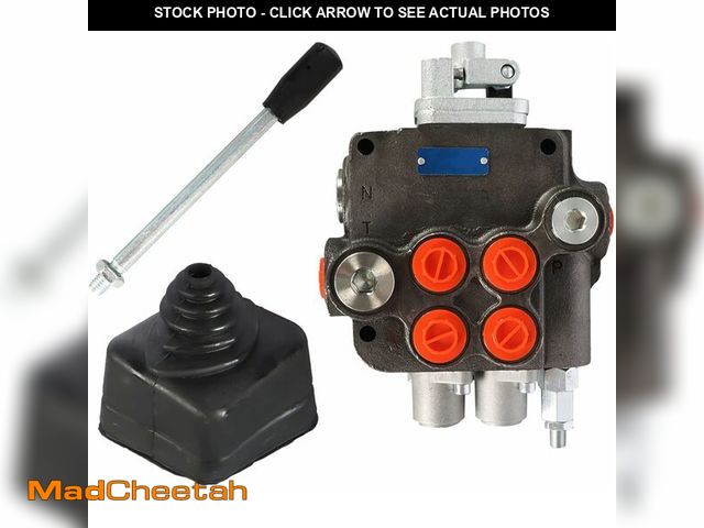 Lot 74-12686089 - *DIRTY* ALL-CARB 2 Spool Hydraulic Directional Control Valve 21GPM 3625PSI SAE Ports for Tractor Loa...