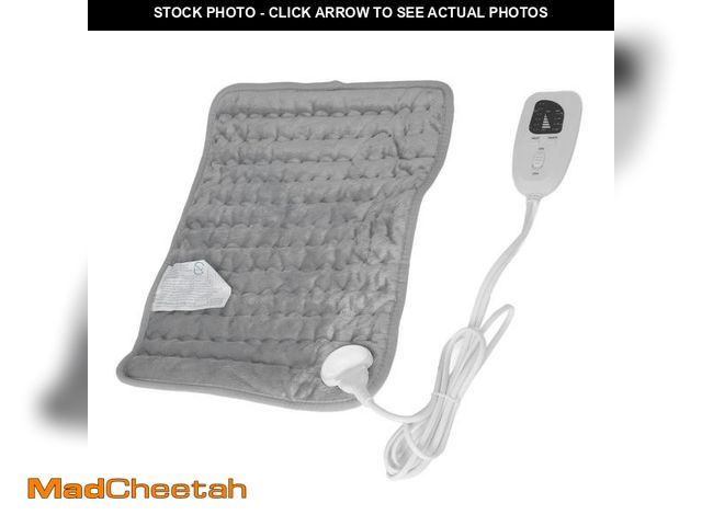 Lot 74-12306020 - Electric Heating Pad, Smart Timer 6 Temperature Modes Warm Pad for Waist (EU Plug 220V) - UNUSED