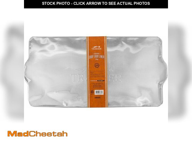 Lot 74-13927750 - Traeger Silverton 810 Drip Tray Liner, 5ÃÂ¢Ã¢âÂ¬Ã¢â¬ËPack Disposable Aluminum Liners, Custom Fi...
