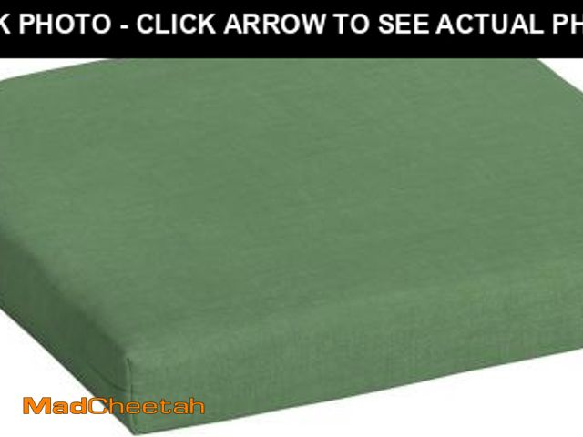 Lot 74-12367253 - Arden Indoor/Outdoor Seat or Rocking Chair Cushion, 19 x 18, Water Repellent, Rain Proof, Fade Resis...