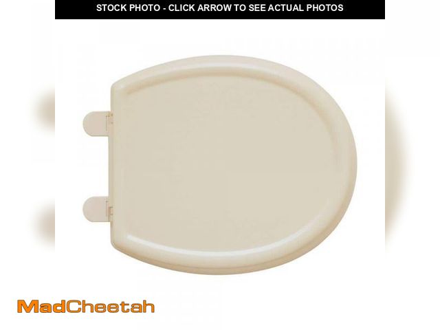 Lot 74-12034243 - American Standard Cadet 3 Round Slow Close Toilet Seat in Bone - UNUSED