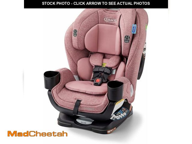 Lot 74-13794007 - Graco Extend2Fit 3-in-1 Convertible Baby Car Seat, Rear and Forward Facing, Adjustable Extension Pan...