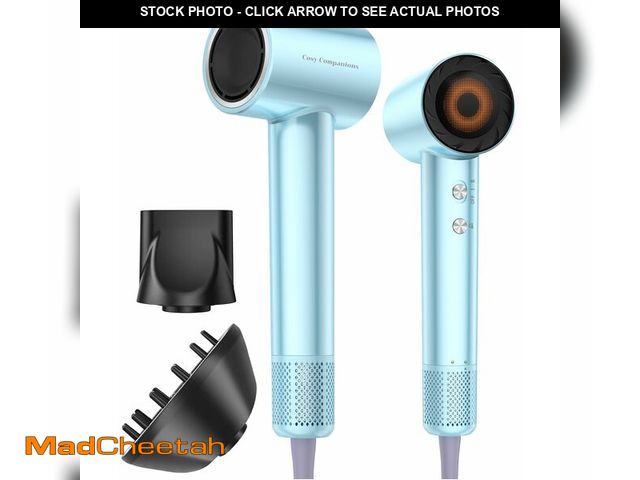 Lot 74-12701362 - Hair Dryer, 130000 RPM High Speed Blow Dryer for Fast Drying, 300 Million Negative Ions, Heat-Contro...