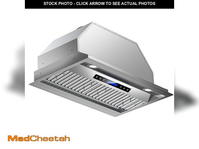 Lot 74-14193138 - INATECK 30 in. 400 CFM Convertible Insert Range Hood with Remote, Touch Control LCD, Long-Term Warra...