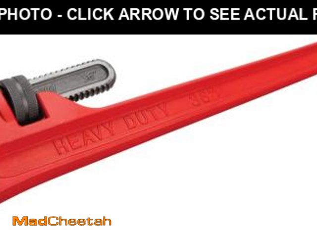 Lot 74-12098423 - Performance Tool W1133-36B 36-Inch Pipe Wrench - UNUSED