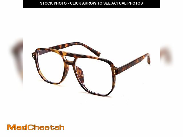 Lot 74-14267006 - FEISEDY Blue Light Blocking Glasses Fake Nerd Clear Square Computer Lightweight Pilot Glasses Frame ...