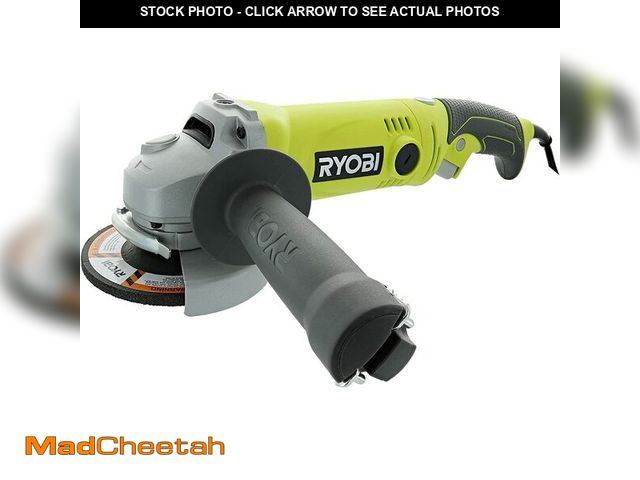 Lot 74-12793743 - Ryobi 7.5 Amp 4.5 In. Corded Angle Grinder - UNUSED