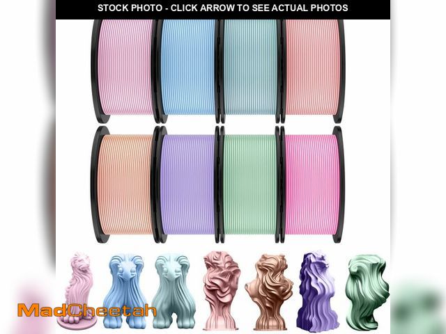 Lot 74-13573157 - Pangda 3D Printer Filament Bundle 1.75mm Multicolor Matte or Silk PLA Filament 3D Printing Material ...