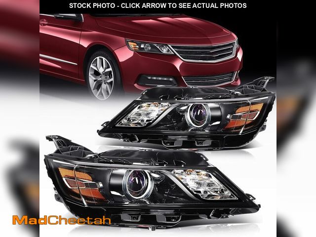 Lot 74-13709515 - ECCPP Headlight Assembly for Chevrolet Impala 2014-2020 Driver and Passenger Side Headlamps - USED