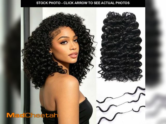 Lot 74-14204880 - 10 Inch 100 Strands Miracle Knots Feather Gogo Curl Crochet Hair for Black Women Pure Protein Fiber ...