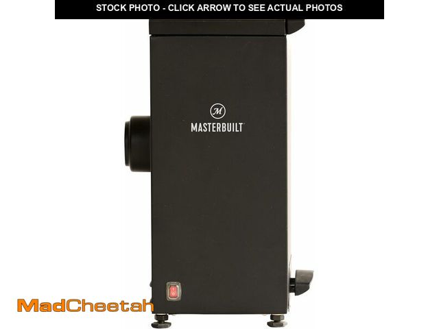 Lot 74-13382414 - Masterbuilt Slow and Cold Smoker Accessory Attachment With Removable Ash Tray for Masterbuilt Vertic...