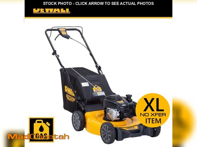 Lot 74-14560450 - DEWALT 21 in. 150cc Briggs and Stratton 625ex Engine Rear Wheel Drive 2-in-1 Gas Self Propelled Walk...