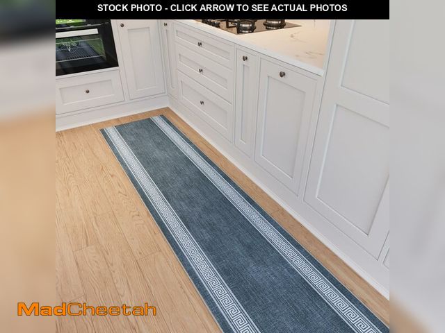 Lot 74-13803413 - Ottomanson Kitchen Runner Rug 1'10.5" x 6' Ã¢â¬â Machine Washable Soft Non-Slip Rug, Quick Dry Lo...