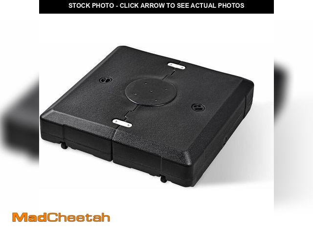 Lot 74-12897833 - paramondo Patio Umbrella Base, 220 lb Capacity Water &amp; Sand Filled Weighted Base Outdoor Umbrell...