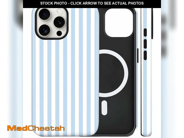 Lot 74-14267130 - flewfun Magnetic for iPhone 13/14 Case Cute Stripes Phone Case, Shockproof Slim TPU and Hard PC Prot...