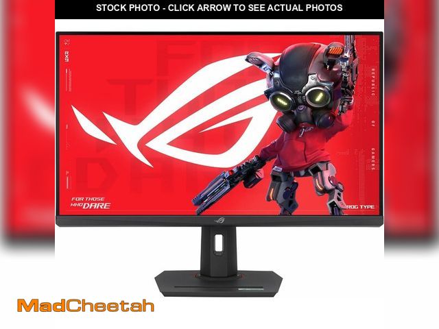 Lot 74-12664843 - ASUS ROG Strix 32" 4K HDR Gaming Monitor (XG32UCG) - 3840x2160, Dual Mode (4K 160Hz/FHD 320Hz), 0.3m...