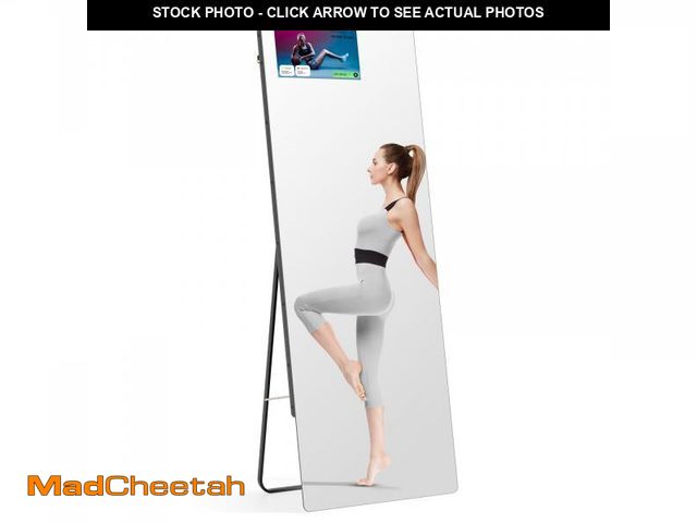 Lot 74-12242774 - AISUNDY Large Fitness Gym Mirror for Home, 65"x23.6" Smart Workout Mirror for Exercise, Built-in 14"...