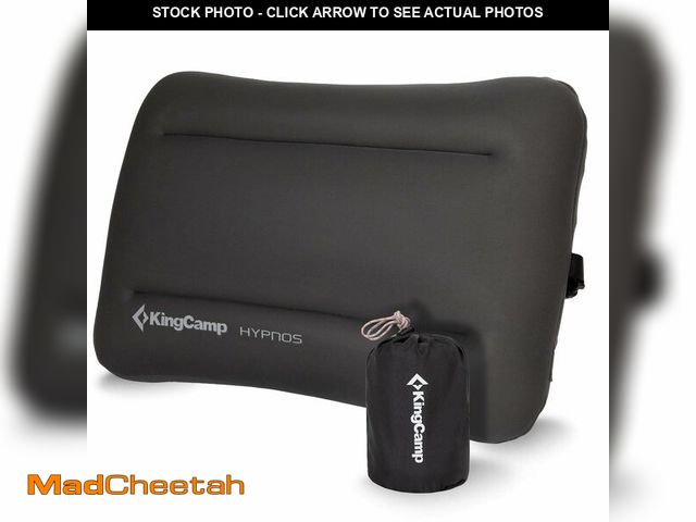 Lot 74-12702520 - KingCamp Inflatable Pillow for Camping, Extra Large Inflatable Camp Pillow, Portable Ergonomic Air P...