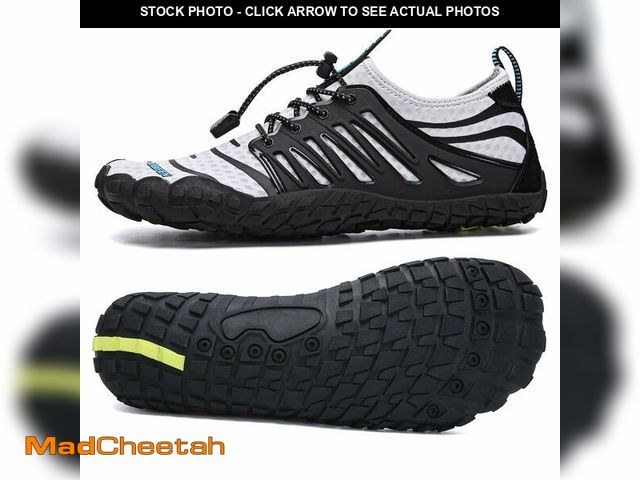 Lot 74-12979030 - UBFEN Water Shoes Aqua Swim Shoes Mens Womens Beach Sports Quick Dry Barefoot for Boating Fishing Di...