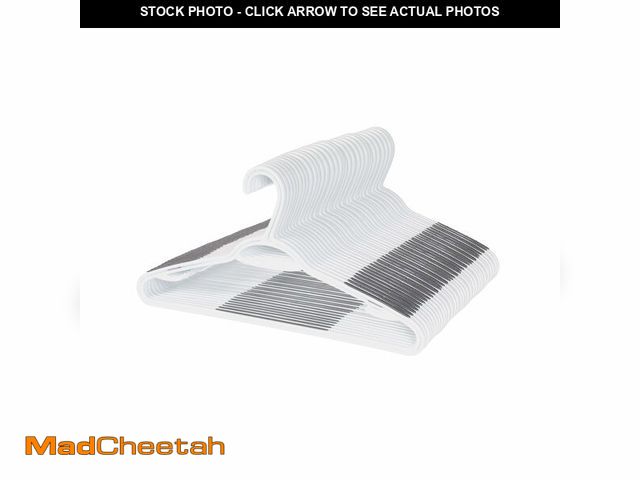 Lot 74-13628129 - Neatfreak Slim Non Slip Hangers - Space Saving Hangers for Clothes with Lingerie Hooks and Pants Acc...