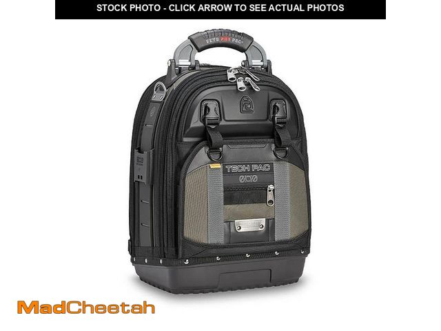 Lot 74-14560946 - VETO PRO PAC 16 in. TECH PAC EVO Large Customizable Service Tech Tool Backpack VPP10943 - UNUSED