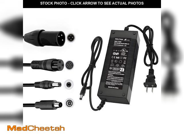 Lot 74-12314479 - UL Certified 54.6V 2A Fast Electric Bike Charger for 48V Ebike Battery - Compatible with Lectric XP ...