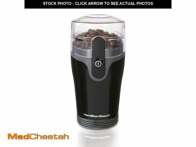 Lot 74-12712615 - Hamilton Beach Fresh Grind Electric Coffee Grinder for Beans, Spices and More, Stainless Steel Blade...