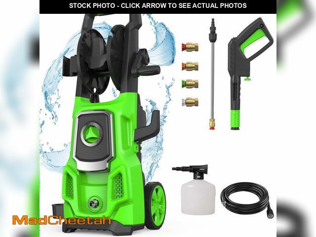 Lot 74-14310575 - Electric Pressure Washer, 4200 Max PSI, 2.6 GPM Power Washer Machine with Hose Reel,4 Quick Connect ...