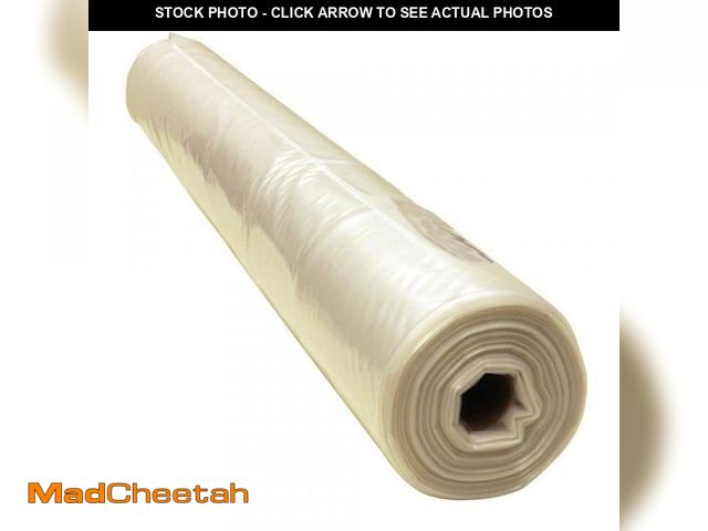 Lot 74-12494692 - 55 Gal. Heavy Duty Clear Trash Liners (55 Count) - UNUSED