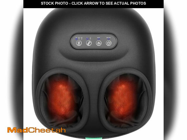 Lot 74-14211199 - Medcursor Foot Massager Machine with Heat, Rolling, Deep Kneading, Shiatsu Foot Massager for Deliver...