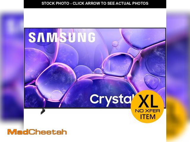 Lot 74-13073253 - Samsung 85-Inch Class Crystal UHD U8000F 4K Smart TV (2025 Model) Endless Free Content, Crystal Proc...