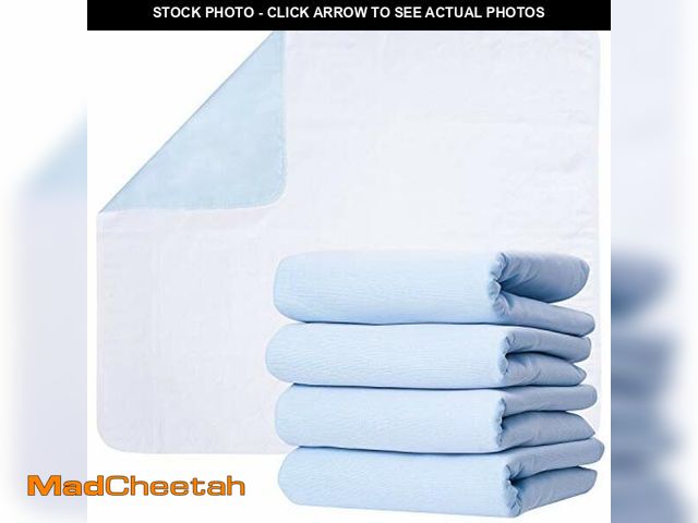 Lot 74-9875999 - GREEN LIFESTYLE Washable Underpads - Large Bed Pads for use as Incontinence Bed Pads, Reusable Pet P...