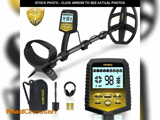 Lot 74-12716775 - SAKOBS Metal Detector for Adults Professional Ã¢â¬â Higher Accuracy 9 Types of Metal Target Detec...