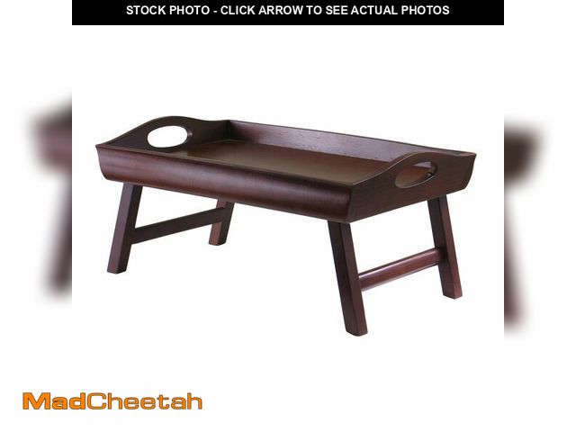 Lot 74-12366432 - Winsome Wood Sedona Bed Tray, Antique Walnut - UNUSED