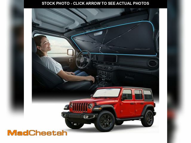 Lot 74-14211880 - Nmoiss [Vinyl Coating Heat Shield] Windshield Sun Shade Umbrella for All Jeep Wrangler &amp; Gladiat...