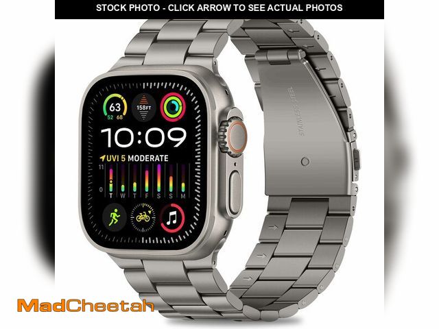 Lot 74-13570126 - HITZEE Compatible with Apple Watch Ultra Band 49mm Business Stainless Steel Metal Strap Men Women Li...