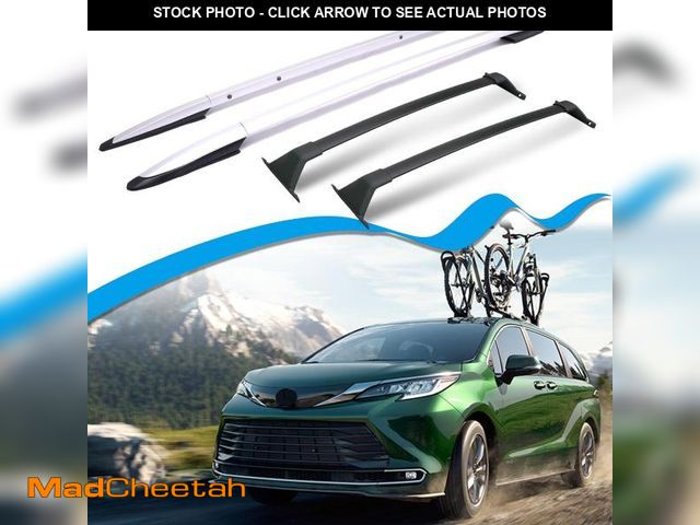 Lot 74-12159369 - SNIXWOO 4PCS Roof Racks &amp; Side Rails Kit for Toyota Sienna 2021-2025, OE-Style Cross Bars &amp; ...