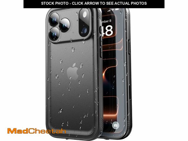 Lot 74-14385372 - SPORTLINK for iPhone 17 Pro Max Case, IP68 Waterproof Military Protective Full Body Heavy Duty Shock...