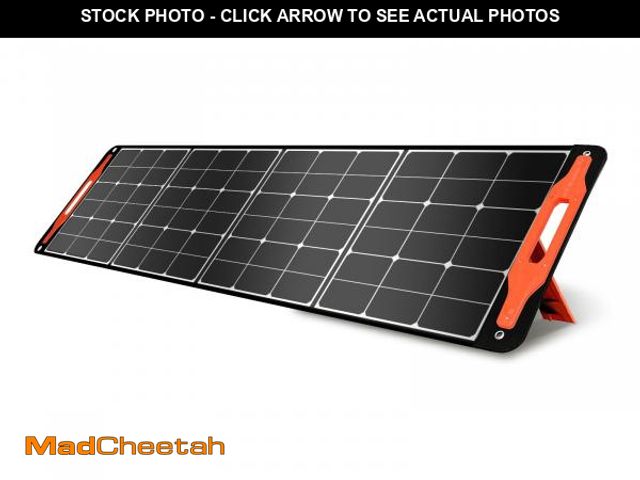 Lot 74-12415171 - SOLAR POPO 200W Portable Solar Panel with US High Efficiency Solar CellsÃ¯Â¼ÅFoldable Solar Panel C...