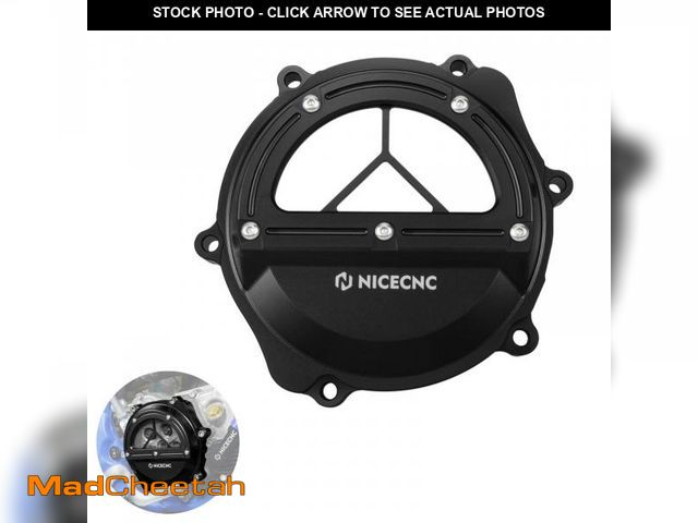 Lot 74-12310810 - NICECNC Black Dirt Bike Clutch Case Cover Compatible with Yamaha YZ85 2002-2023 YZ65 2018-2023,Alumi...