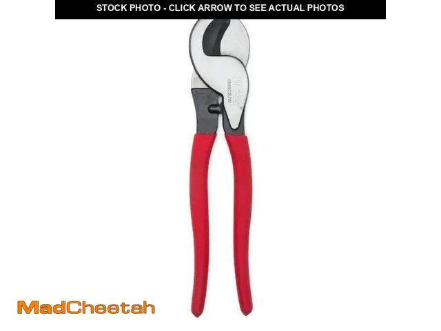 Lot 74-12776693 - Crescent Wiss 9-1/2 in. Compact Wire Stripper/Cutter for Soft Cable with Dipped Grips - UNUSED