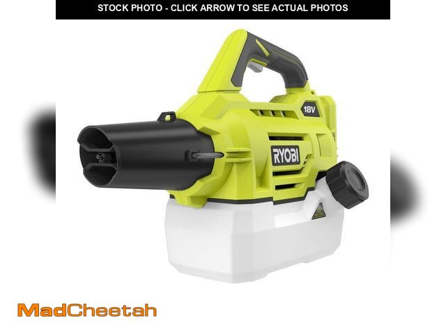 Lot 74-14439042 - RYOBI ONE+ 18V Cordless Battery Fogger/Mister (Tool Only) - UNUSED