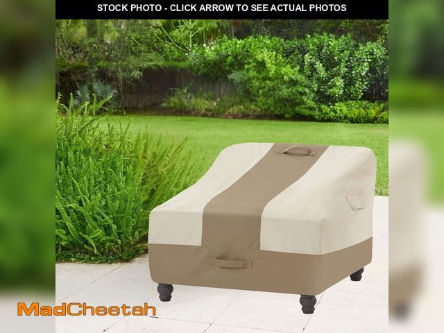 Lot 74-14245864 - Hampton Bay Outdoor Patio Deep Seating Lounge Chair Cover (2-Pack) - UNUSED