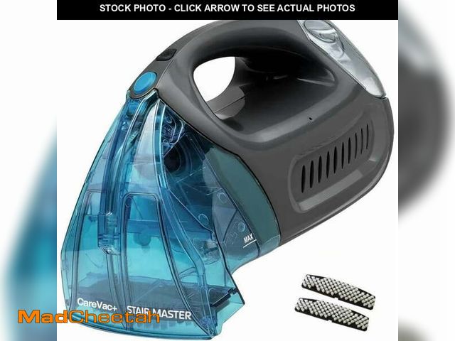 Lot 74-12764604 - CareVac  Portable Carpet and Upholstery Pet Spot Cleaner, Blue - USED