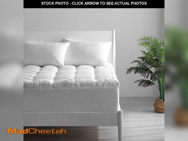 Lot 74-12686281 - Allswell The Indulgent Pillow Top Comfort Mattress Topper, King - UNUSED