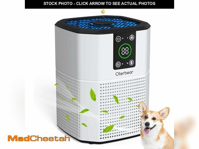 Lot 74-12708973 - Air Purifiers for Bedroom Home Up to 1350 FtÃÂ², Oterbear Room Air Cleaner with H13 True HEPA Filte...
