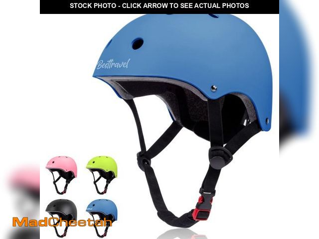 Lot 74-12433620 - Besttravel Kids Bike Helmet, Toddler Adjustable Toddler Bike Helmet Ages 3-8 Years Old Boys Girls Mu...