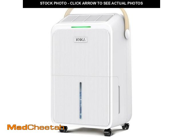 Lot 74-12156435 - KNKA 34-Pint Dehumidifier for Basements  Large Room  Home  2500 Sq.ft. Dehumidifier with Drain Hose ...