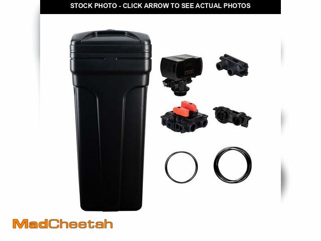 Lot 74-12585761 - Aquasure Water Softener Brine Tank with Digital Control Head and Accessories AP-BT-16-AS - UNUSED