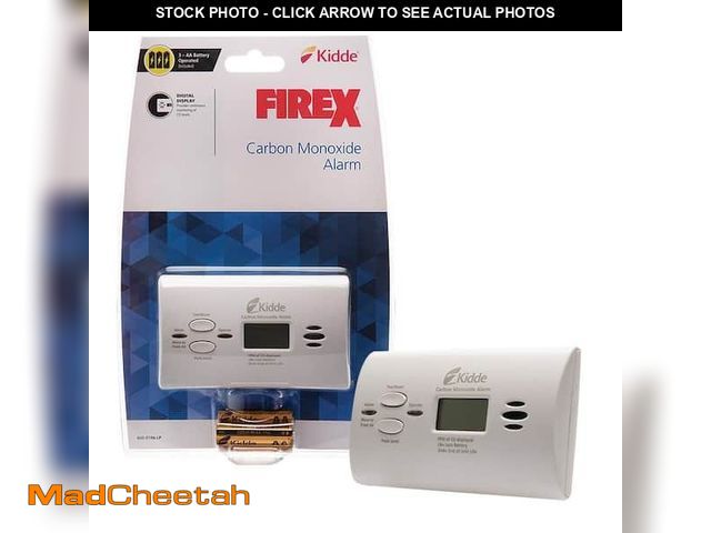 Lot 74-12789721 - Kidde Firex AA Battery Powered Digital Carbon Monoxide Detector 21030262 - UNUSED